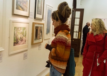 Girl at Exhibition Wolverhampton