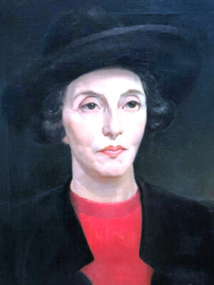 Portrait of Mary Gibson by Robert Jackson Emerson