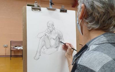 Life Drawing at Newhampton Arts Centre – Wednesday 1st September 2021